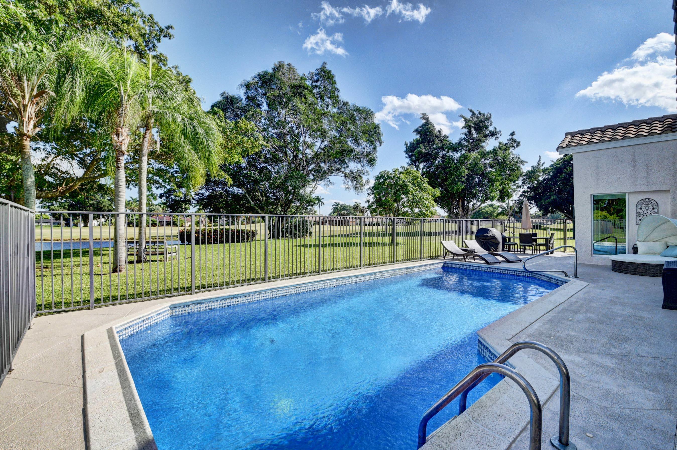 20189 Back 9 Drive Boca Raton, FL 33498 - Photo 4 of 51 POOL AND VIEW