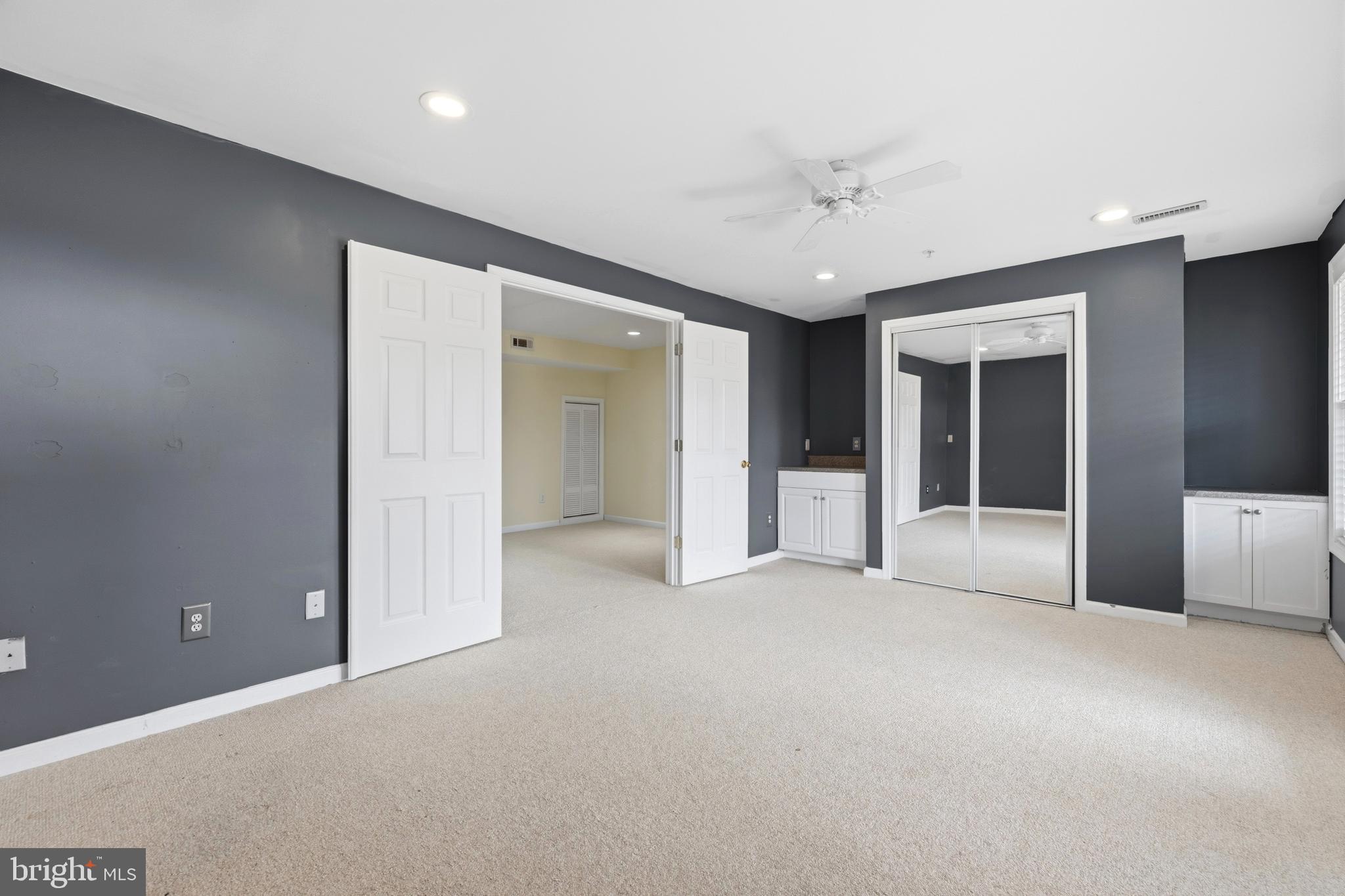 2030 Rosecrans Court Frederick, MD 21702 - Photo 26 of 33 Lower Level 4th Bedroom with Closet & Built-ins