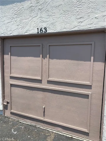 a close view of closet