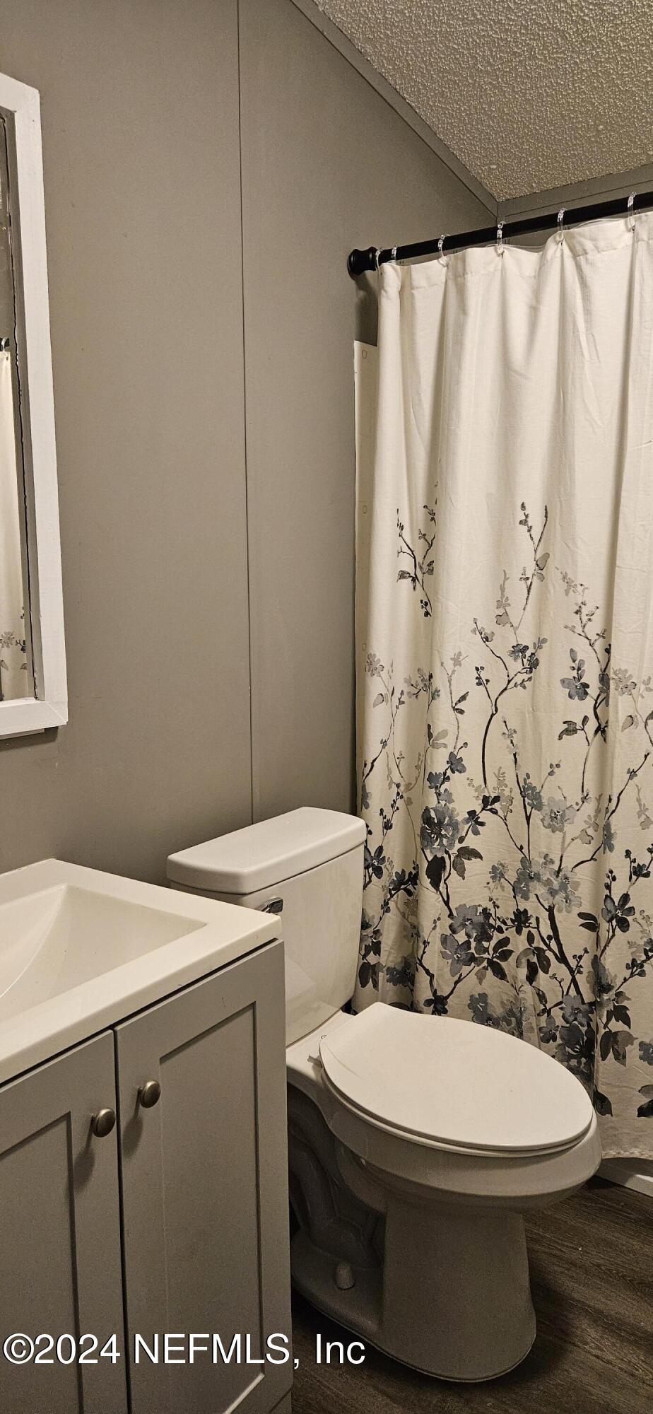 1570 Bluejay Drive Middleburg, FL 32068 - Photo 16 of 17 a bathroom with a toilet and a shower curtain