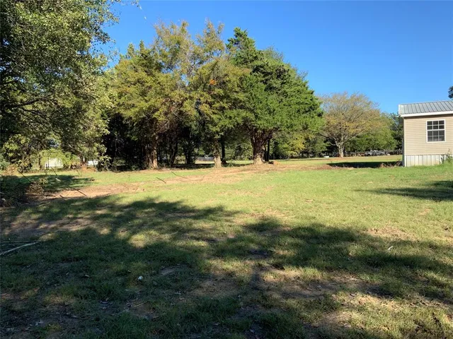 a view of an outdoor space and yard