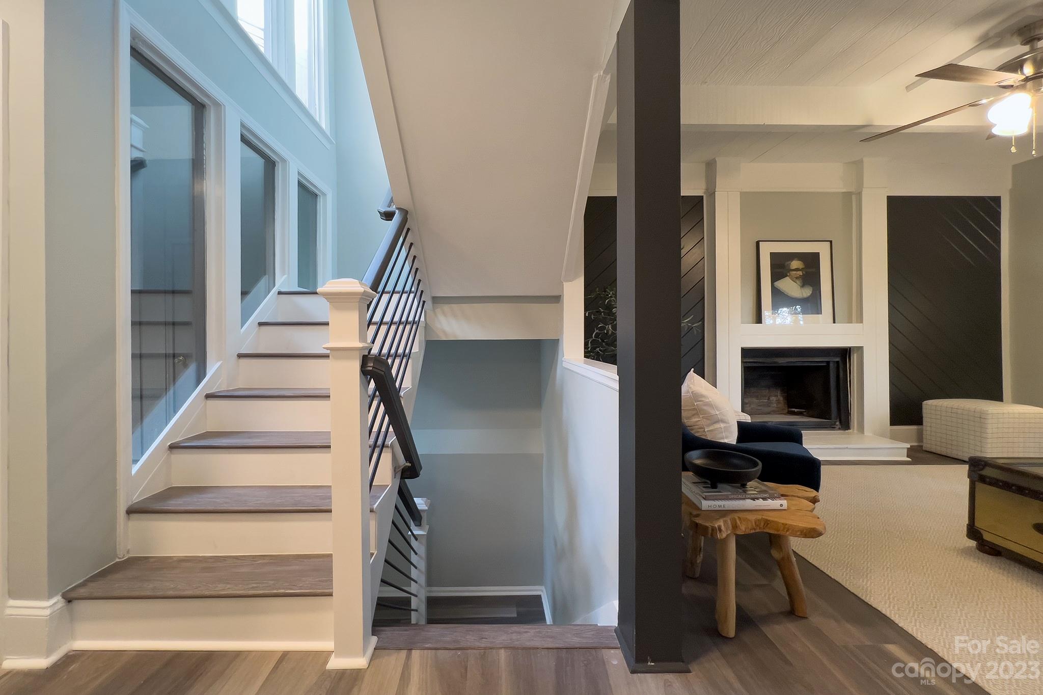 4719 Rounding Run Road Charlotte, NC 28277 - Photo 35 of 48 a view of entryway and hall with wooden floor