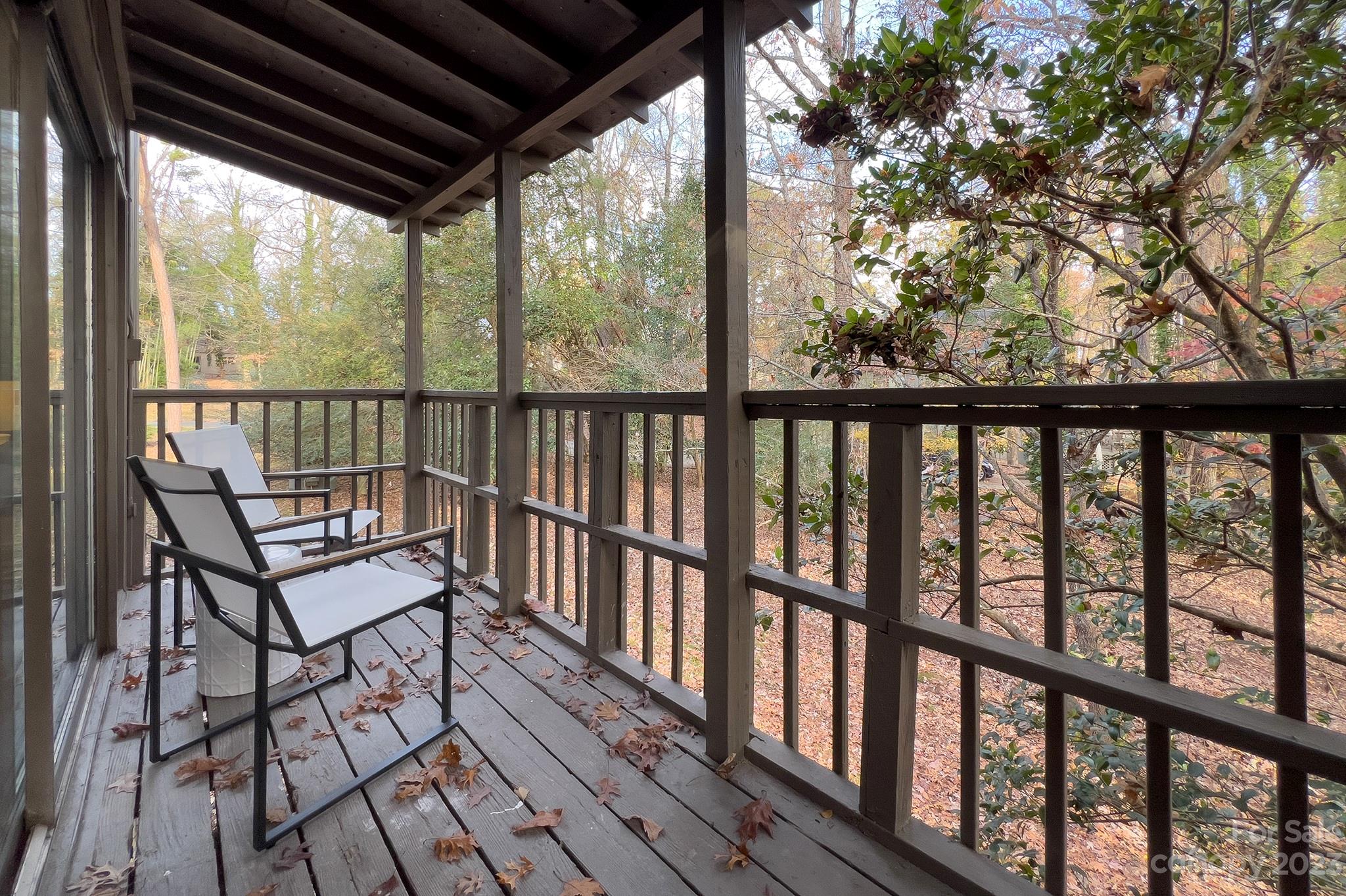 4719 Rounding Run Road Charlotte, NC 28277 - Photo 8 of 48 a view of a two chairs in the balcony