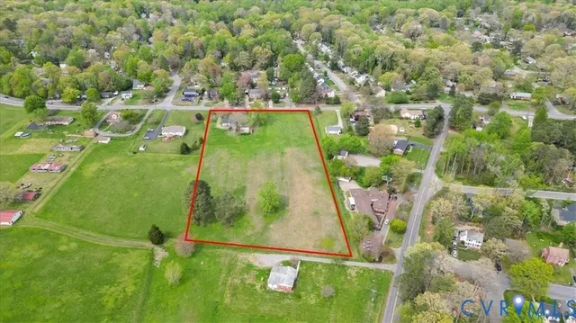 a view of a green field