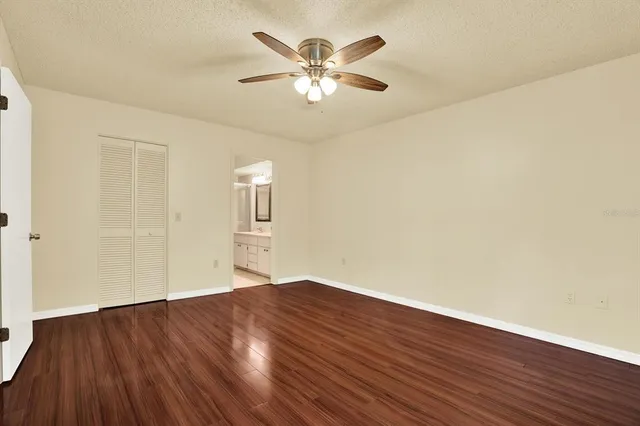 wooden floor in an empty room