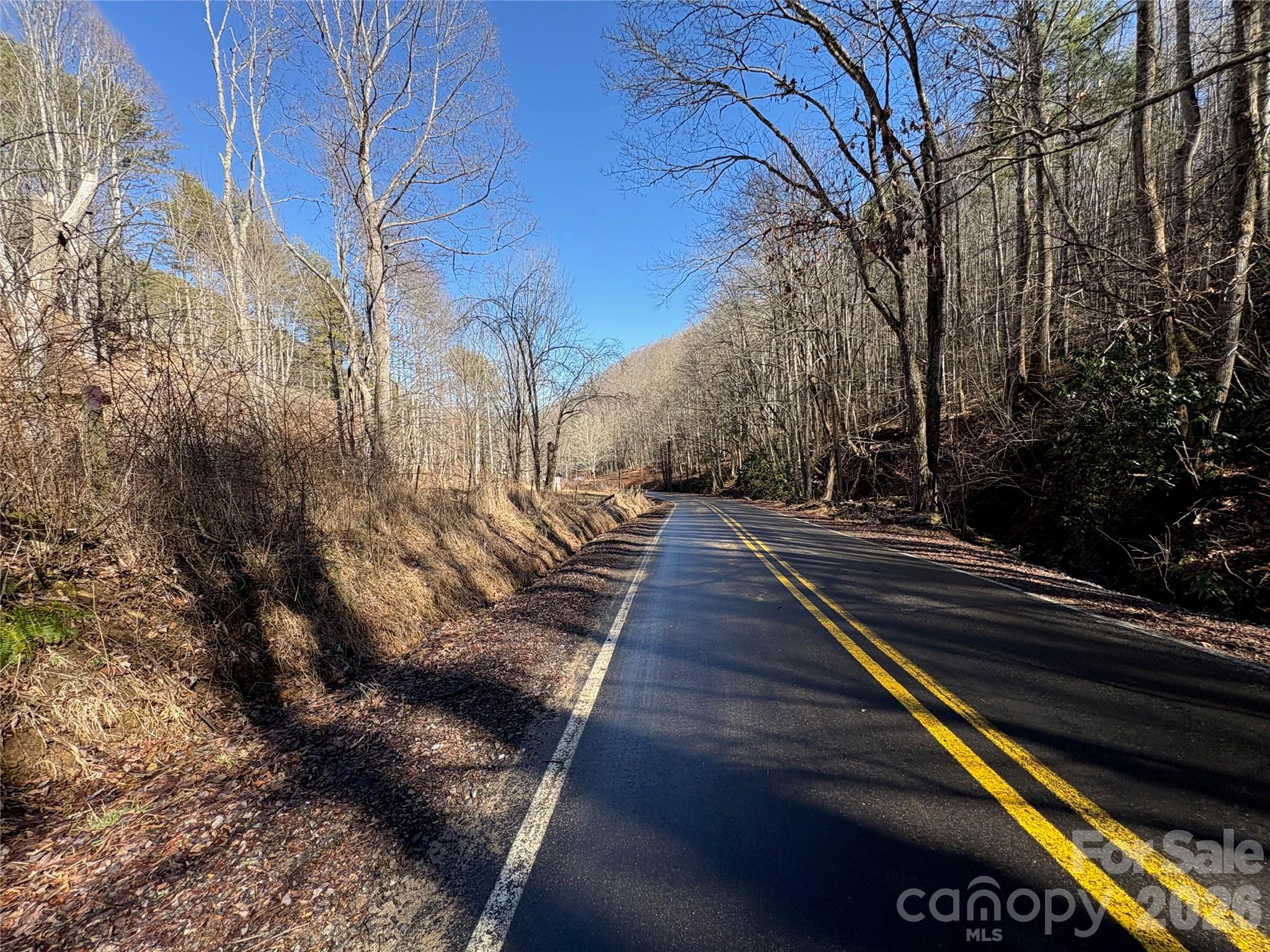 9999 Bee Log Road Burnsville, NC 28714 - Photo 11 of 16 a view of street with wooden stairs