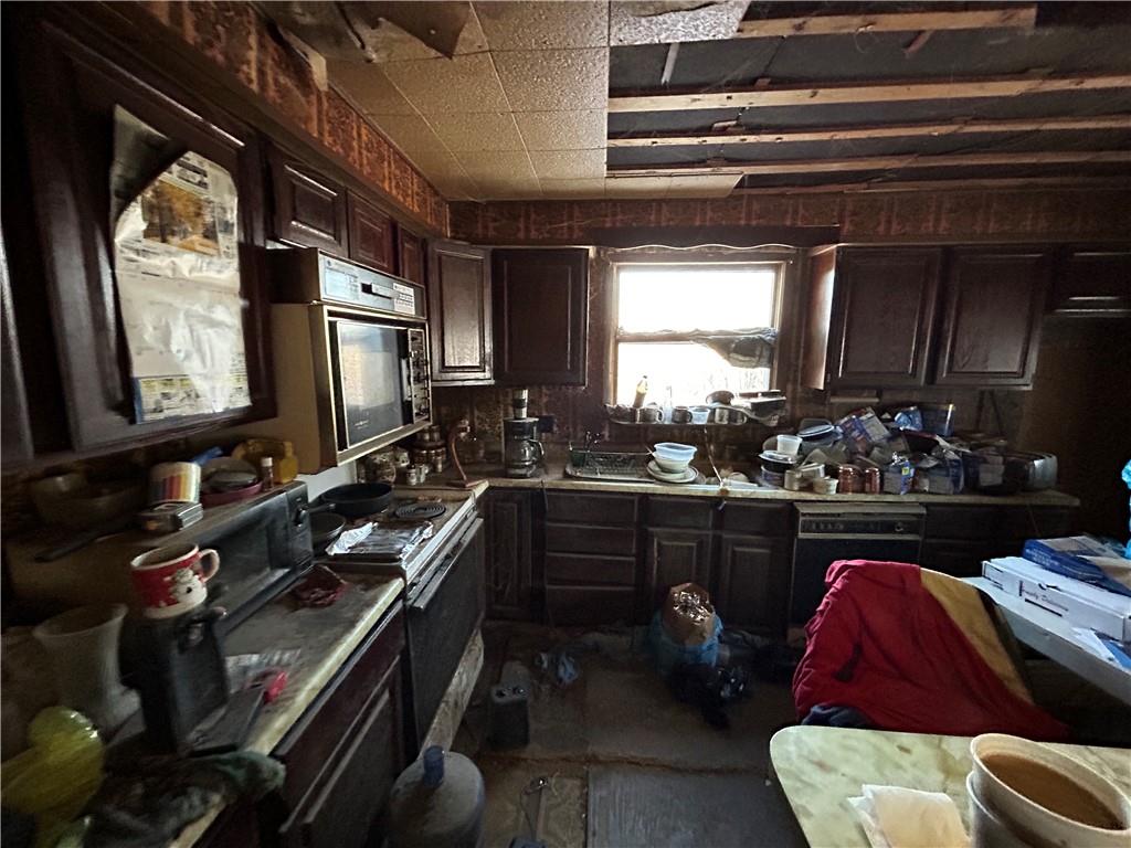 1512 Spring Run Road Extension Coraopolis, PA 15108 - Photo 6 of 29 a kitchen with sink a window and stainless steel appliances