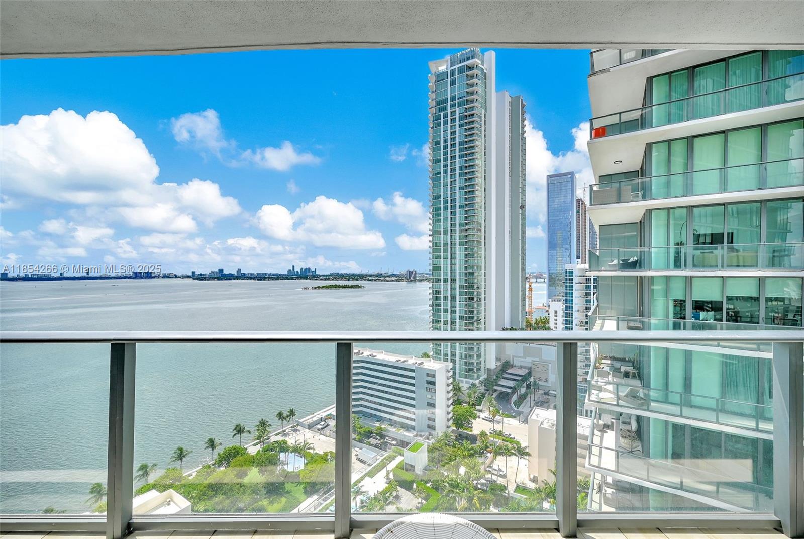 650 Northeast 32nd Street, Unit 2201 Miami, FL 33137 - Photo 2 of 35 a view of a balcony with an outdoor space