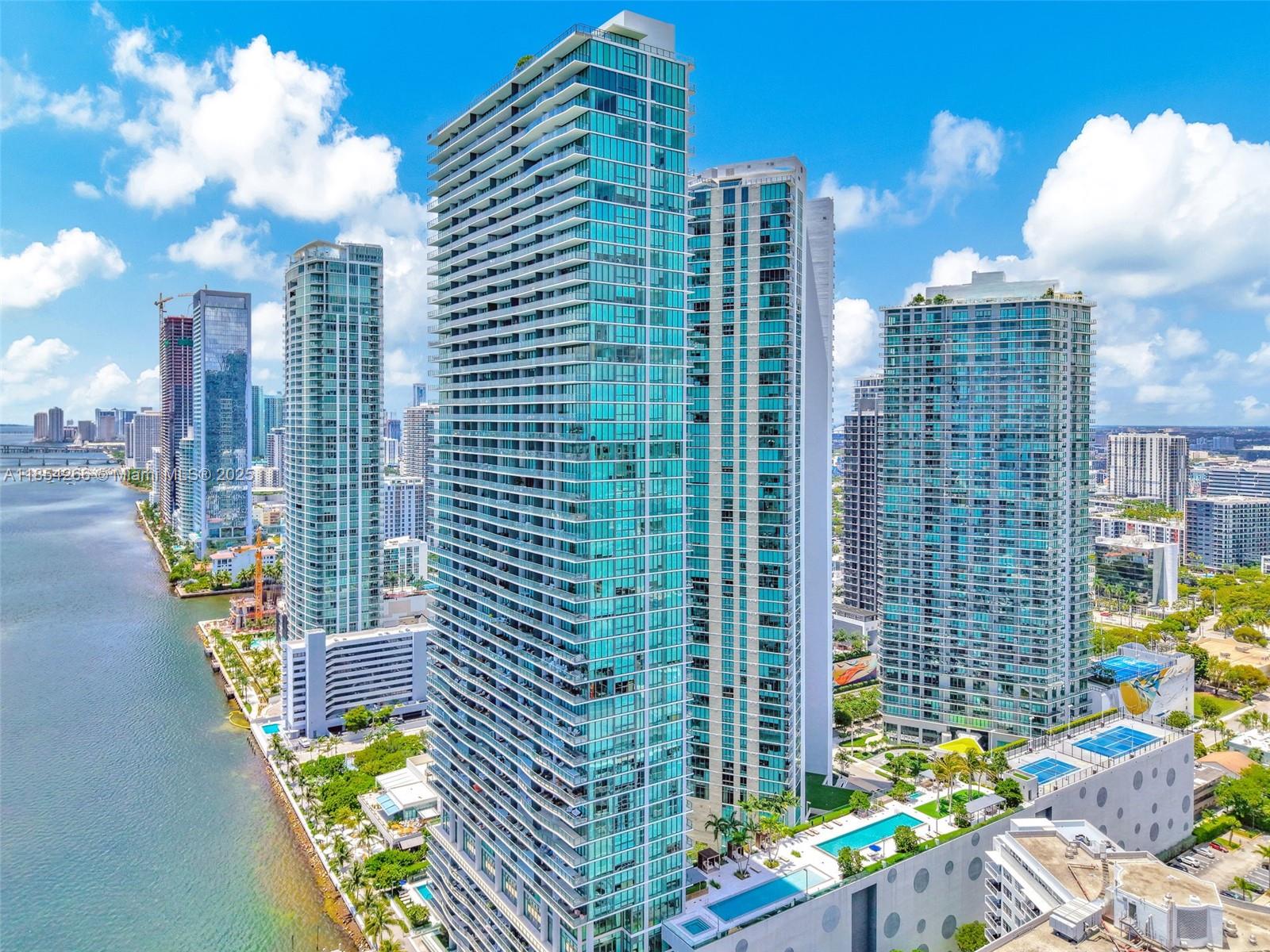 650 Northeast 32nd Street, Unit 2201 Miami, FL 33137 - Photo 33 of 35 a view of a city with tall buildings