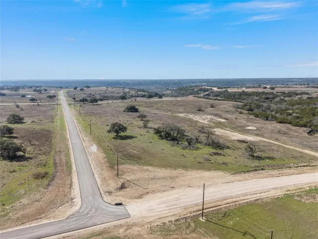 an aerial view of a beach