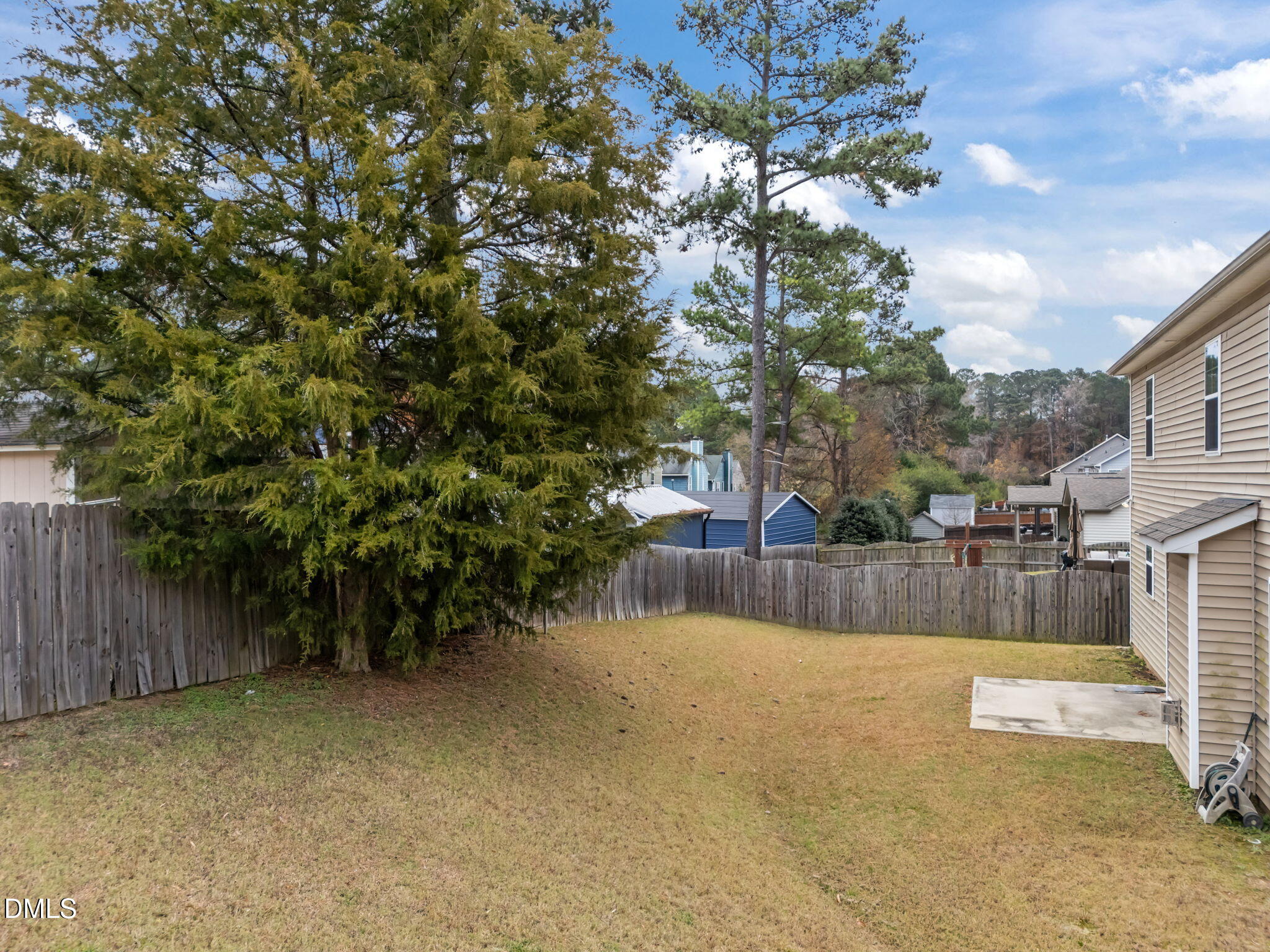 3409 South Beaver Lane Raleigh, NC 27604 - Photo 30 of 31 a view of a backyard