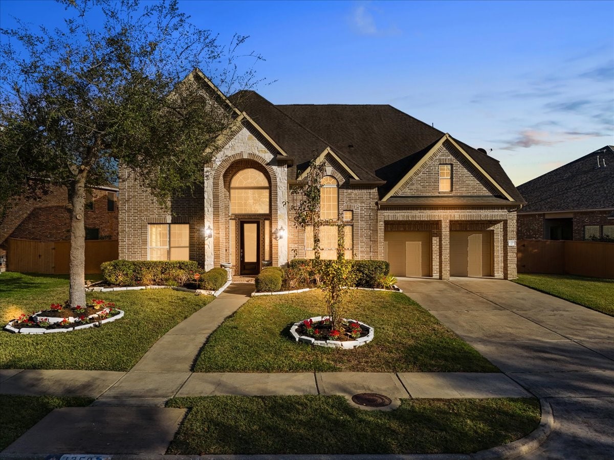 1358 Porta Rosa Lane League City, TX 77573 - Photo 44 of 48 Stunning two-story home situated on a spacious 0.24-acre lot, offering exceptional design and resort-style living. Vacation 365 days a year in the private backyard oasis
