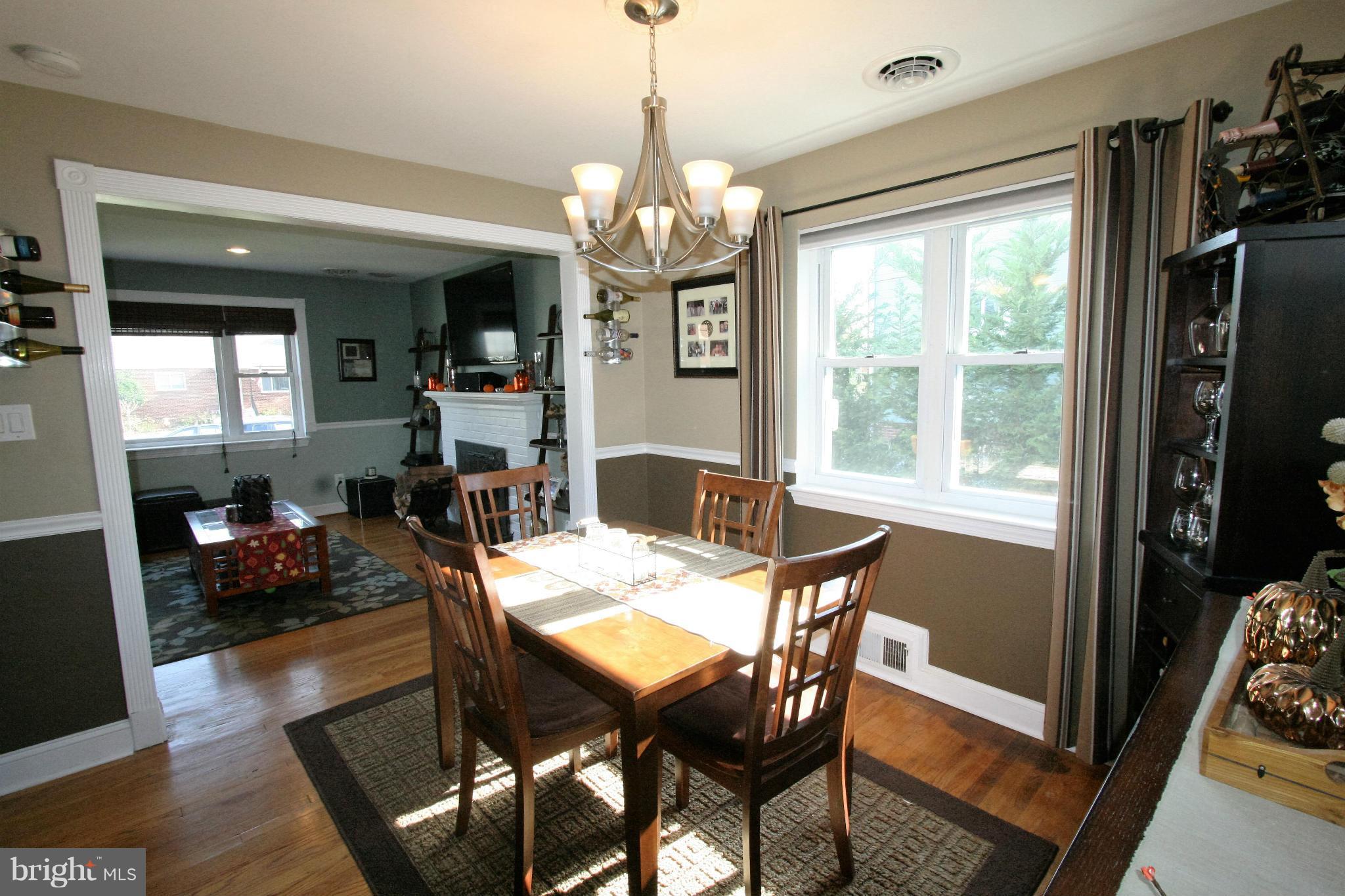 5904 Frederick Street Springfield, VA 22150 - Photo 7 of 23 Dining Room opens to Kitchen and Living Room