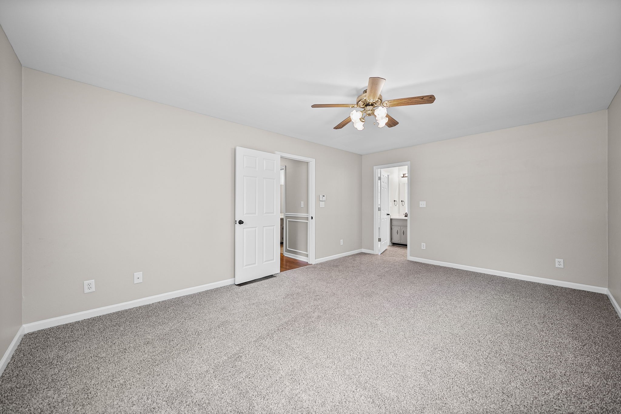 748 Gholson Road Clarksville, TN 37043 - Photo 40 of 87 a view of an empty room with a ceiling fan