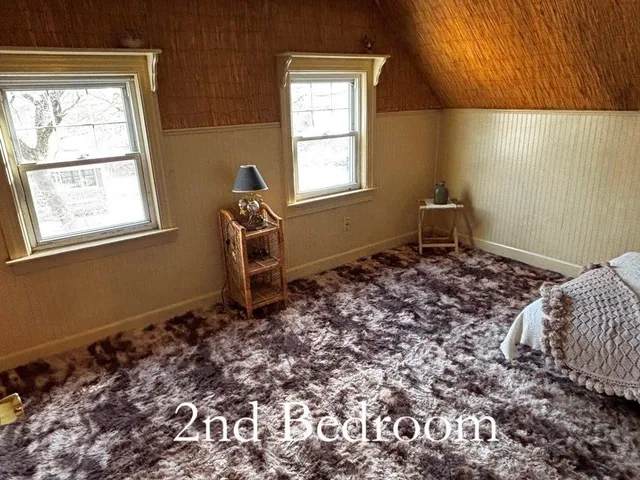 a room with a window