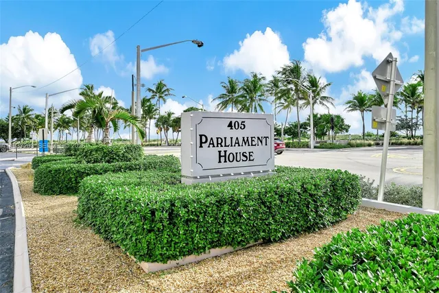 a sign on the side of a building