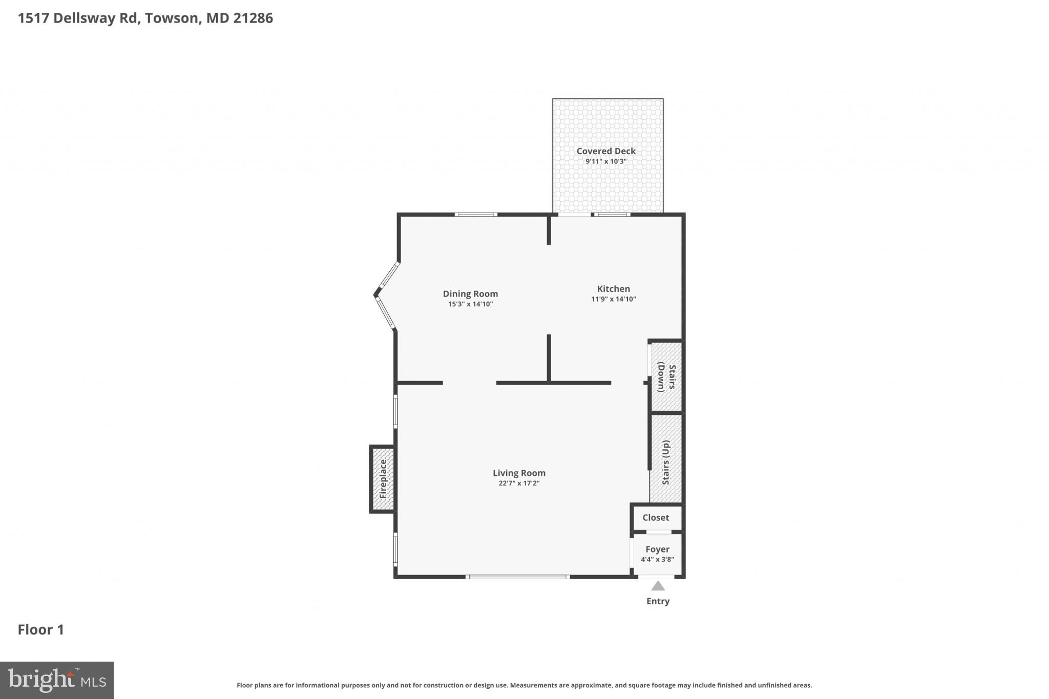 1517 Dellsway Road Towson, MD 21286 - Photo 33 of 34 Floor 1