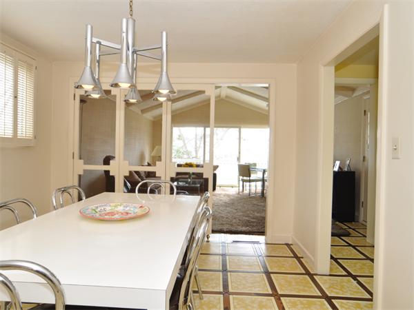 55 Gary Road Needham, MA 02494 - Photo 23 of 30 a view of a dining room with furniture