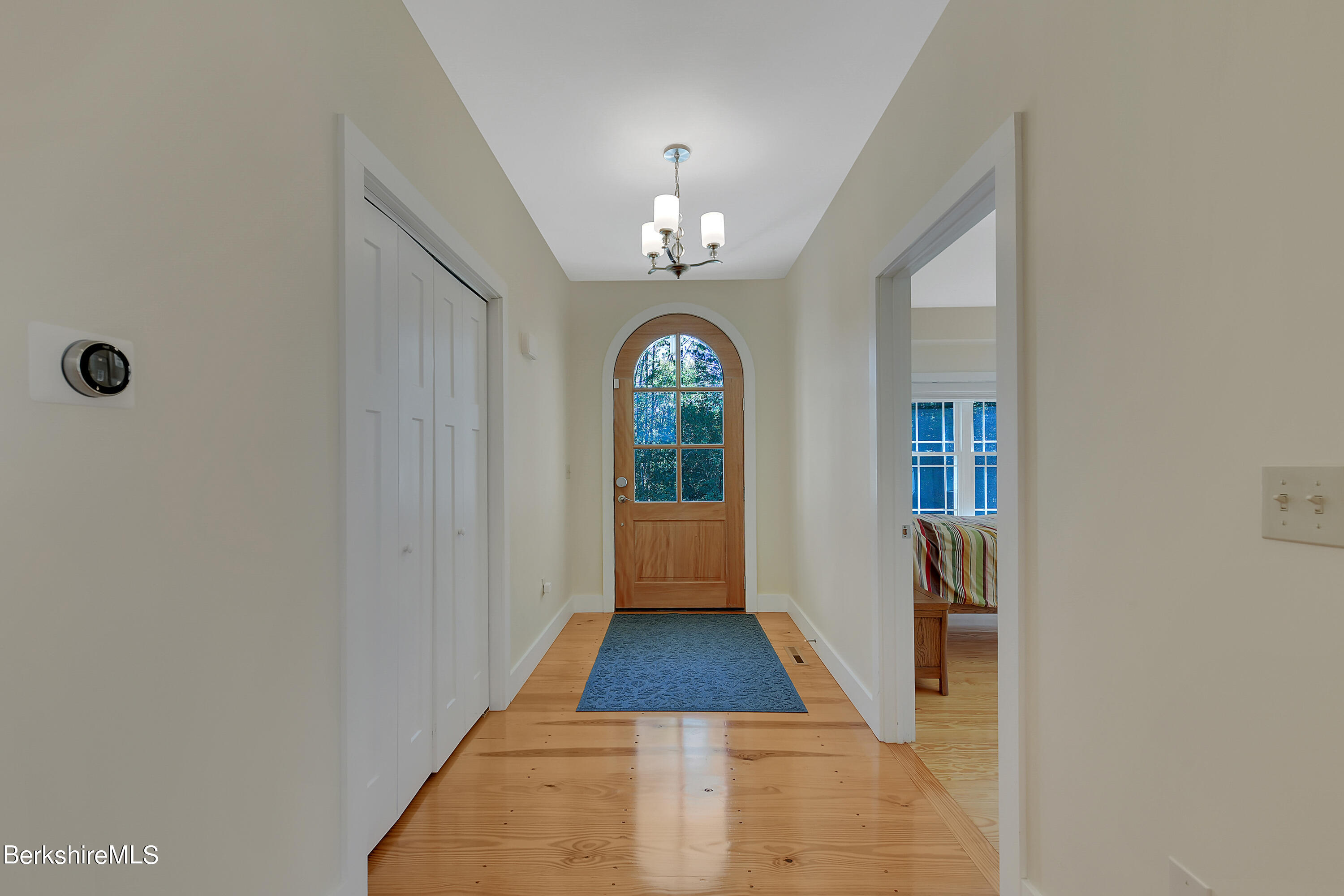 583 W Road Lee, MA 01238 - Photo 3 of 37 a view of entryway with wooden floor