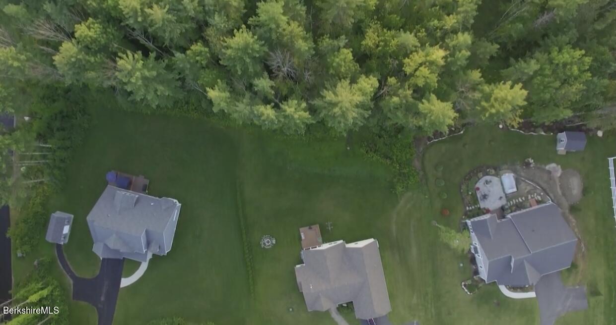 583 W Road Lee, MA 01238 - Photo 36 of 37 an aerial view of a house having outdoor space