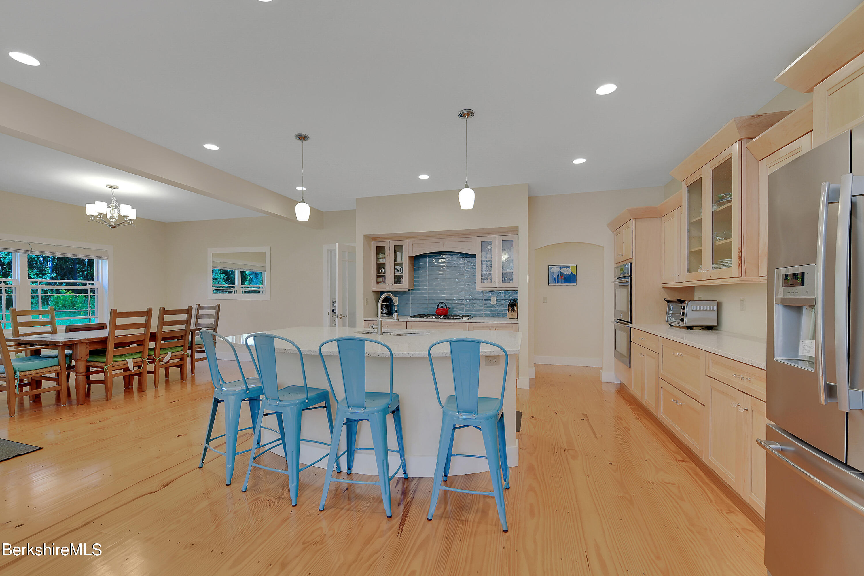 583 W Road Lee, MA 01238 - Photo 5 of 37 a view of a dining area with furniture