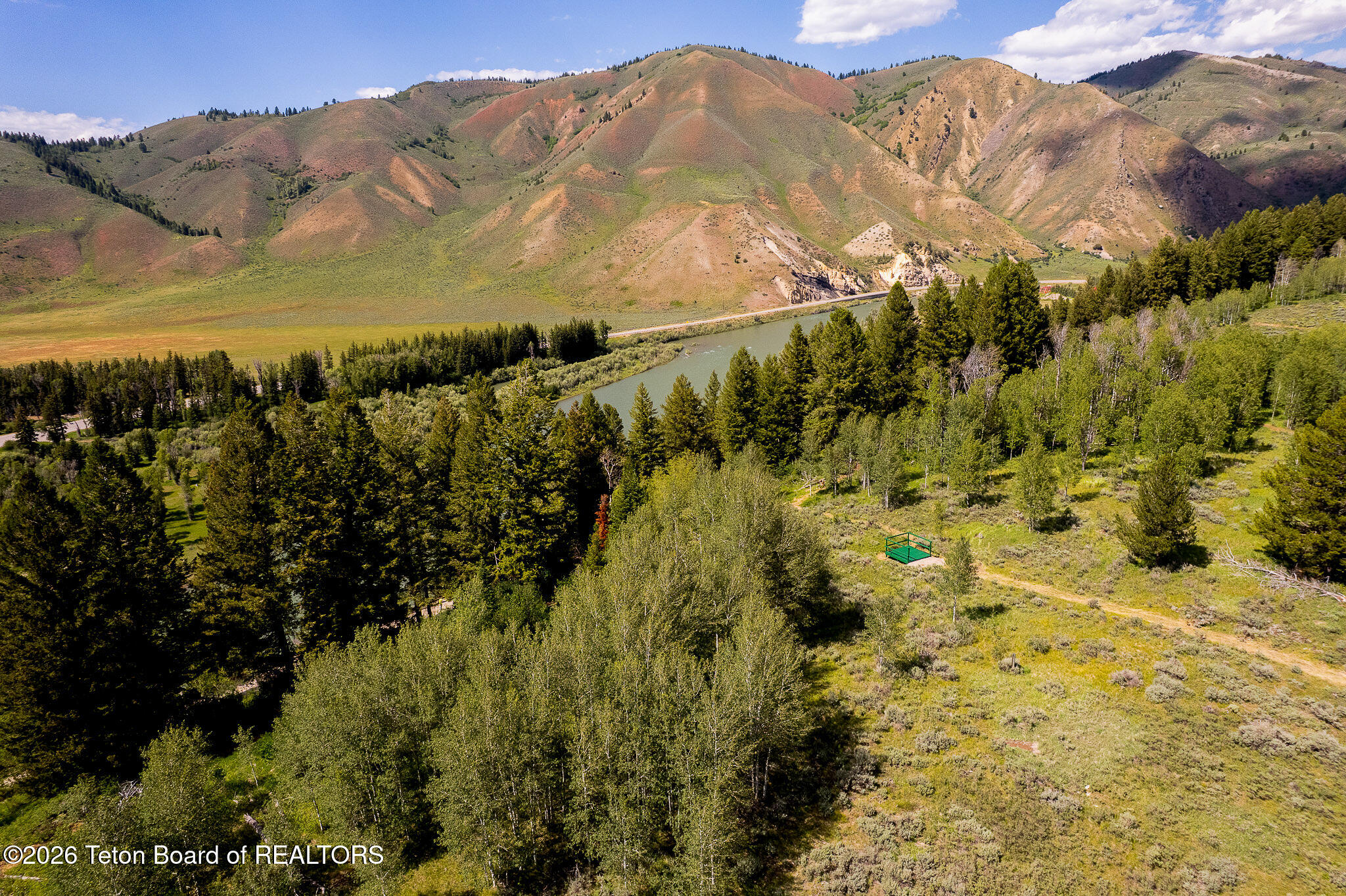 985 Elk Ridge Road Jackson, WY 83001 - Photo 5 of 19 Aerial