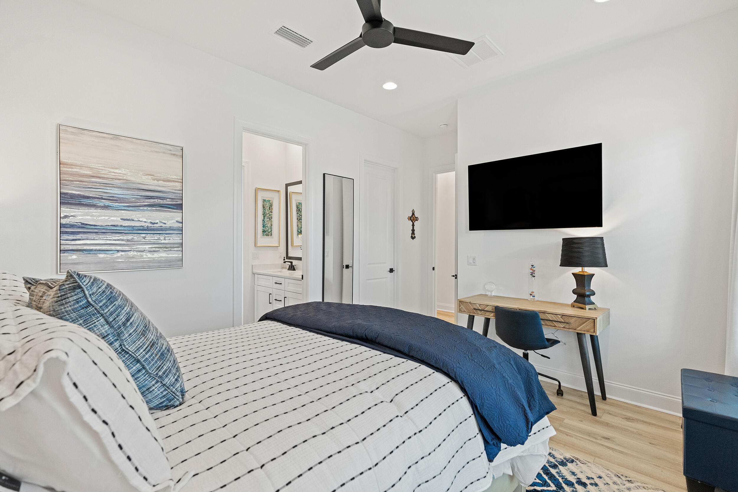 197 Suwannee Dr Inlet Beach Inlet Beach, FL 32461 - Photo 38 of 65 Bedroom 3 | Guest Bedroom