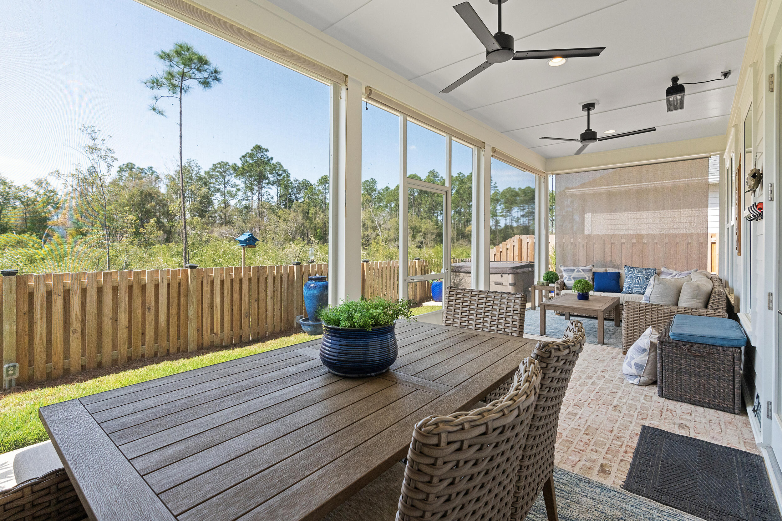 197 Suwannee Dr Inlet Beach Inlet Beach, FL 32461 - Photo 43 of 65 Large Screened Porch