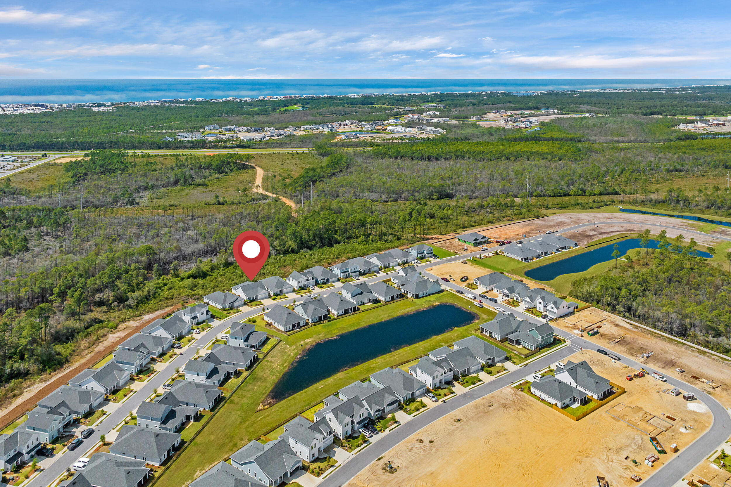 197 Suwannee Dr Inlet Beach Inlet Beach, FL 32461 - Photo 5 of 65 Aerial View | Suwannee Drive