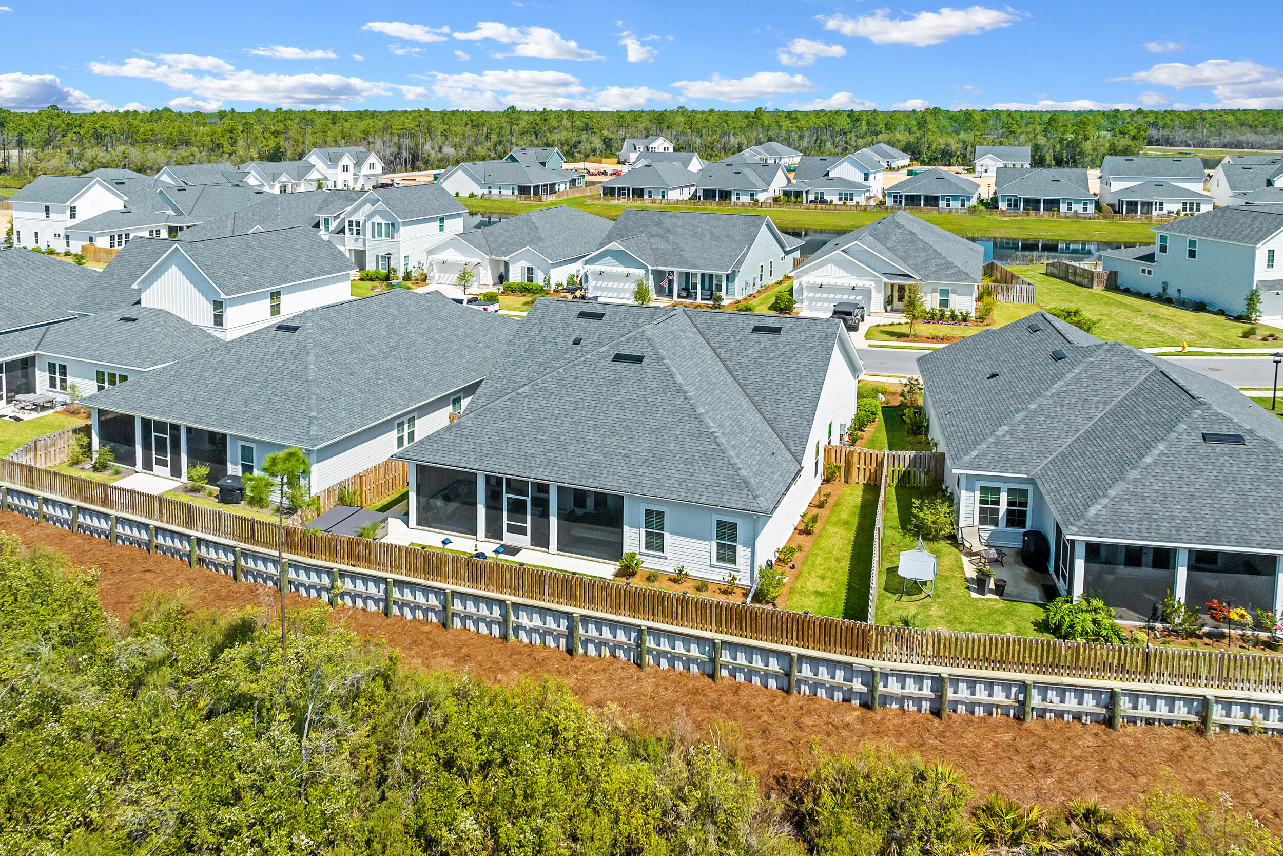 197 Suwannee Dr Inlet Beach Inlet Beach, FL 32461 - Photo 8 of 65 Aerial View | Backyard