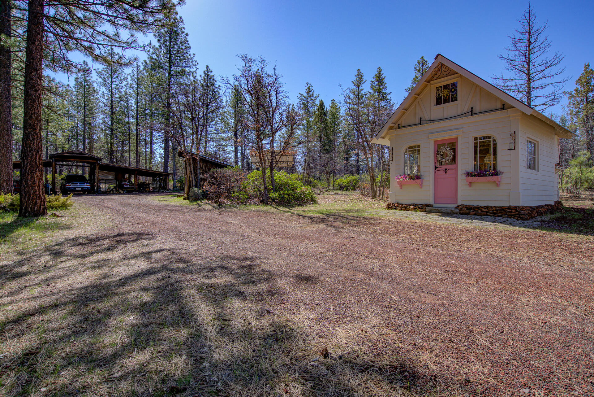 547-705 Old Hwy Road McArthur, CA 96056 - Photo 50 of 62 a front view of a house with a yard