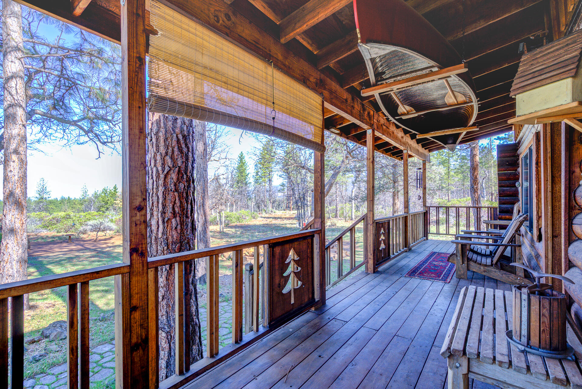 547-705 Old Hwy Road McArthur, CA 96056 - Photo 10 of 62 a view of porch with wooden floor