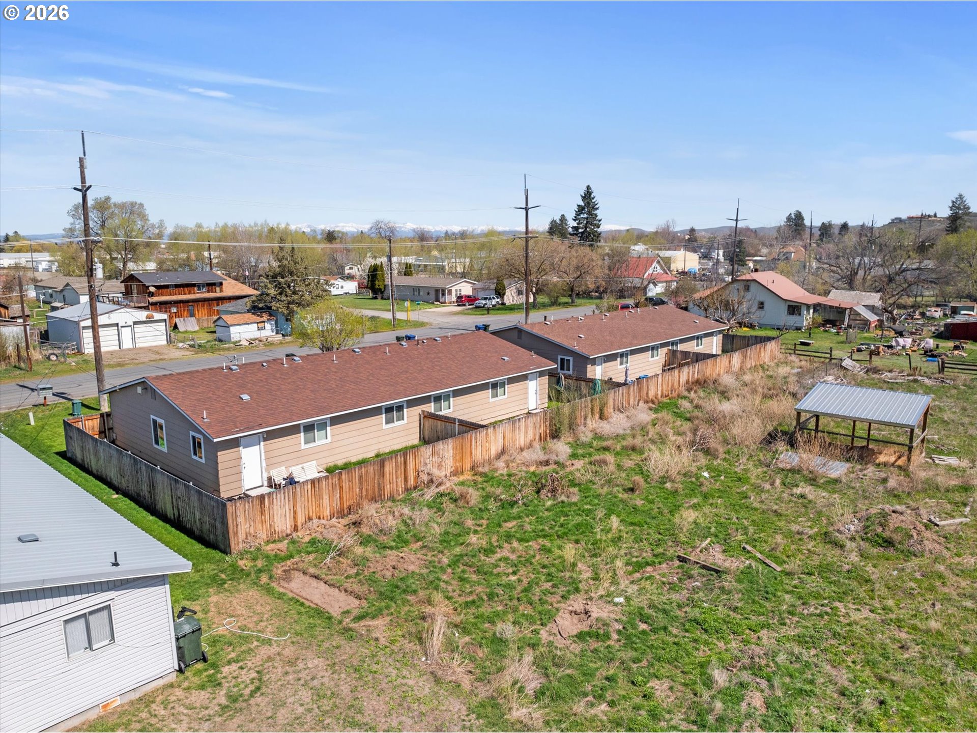2735-2745 Myrtle Street Baker City, OR 97814 - Photo 22 of 27 a aerial view of a houses with a city view
