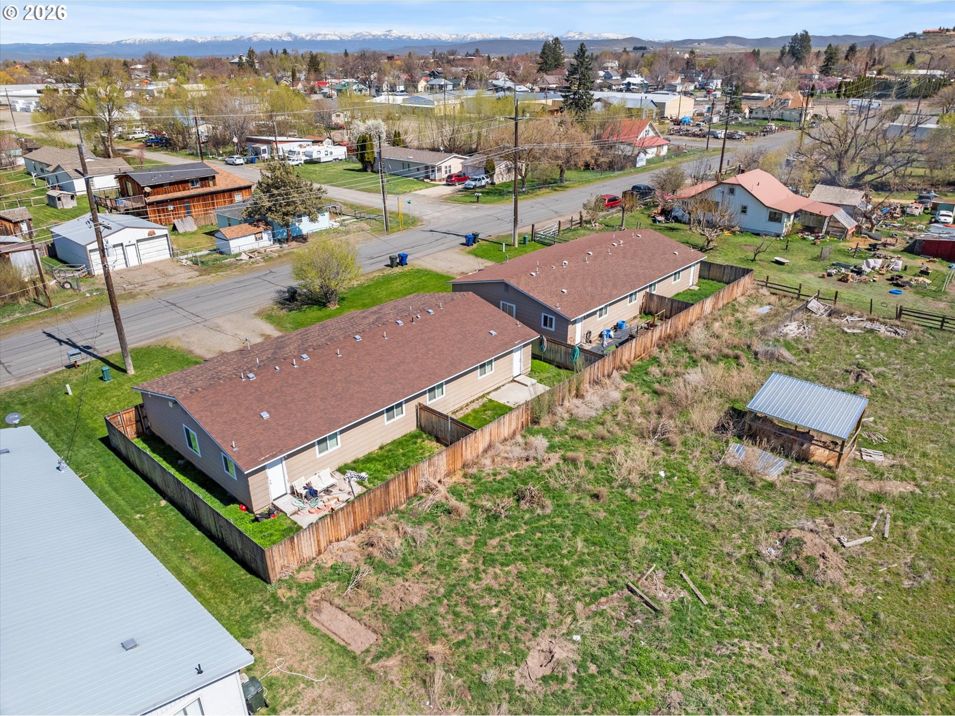 2735-2745 Myrtle Street Baker City, OR 97814 - Photo 23 of 27 an aerial view of residential houses with outdoor space