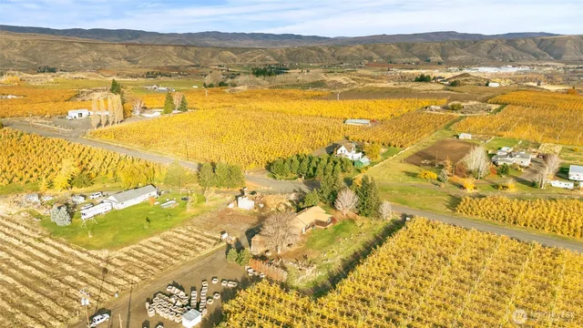 a view of an ocean and a mountain