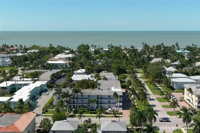an aerial view of a city with lots of residential buildings