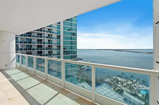 a view of balcony with an outdoor space