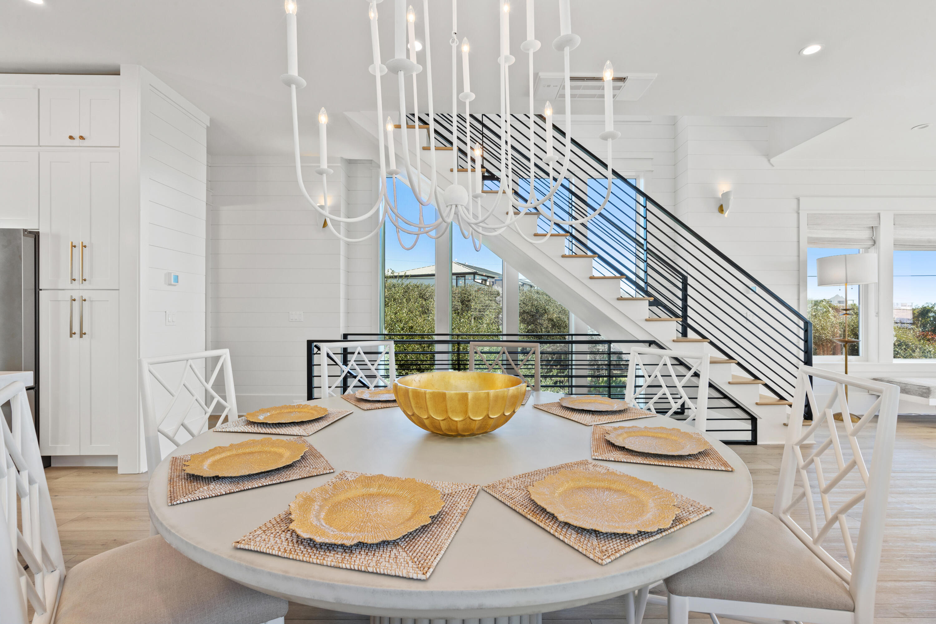 306 West Park Place Ave Inlet Beach Inlet Beach, FL 32461 - Photo 21 of 70 a dining room with furniture and wooden floor