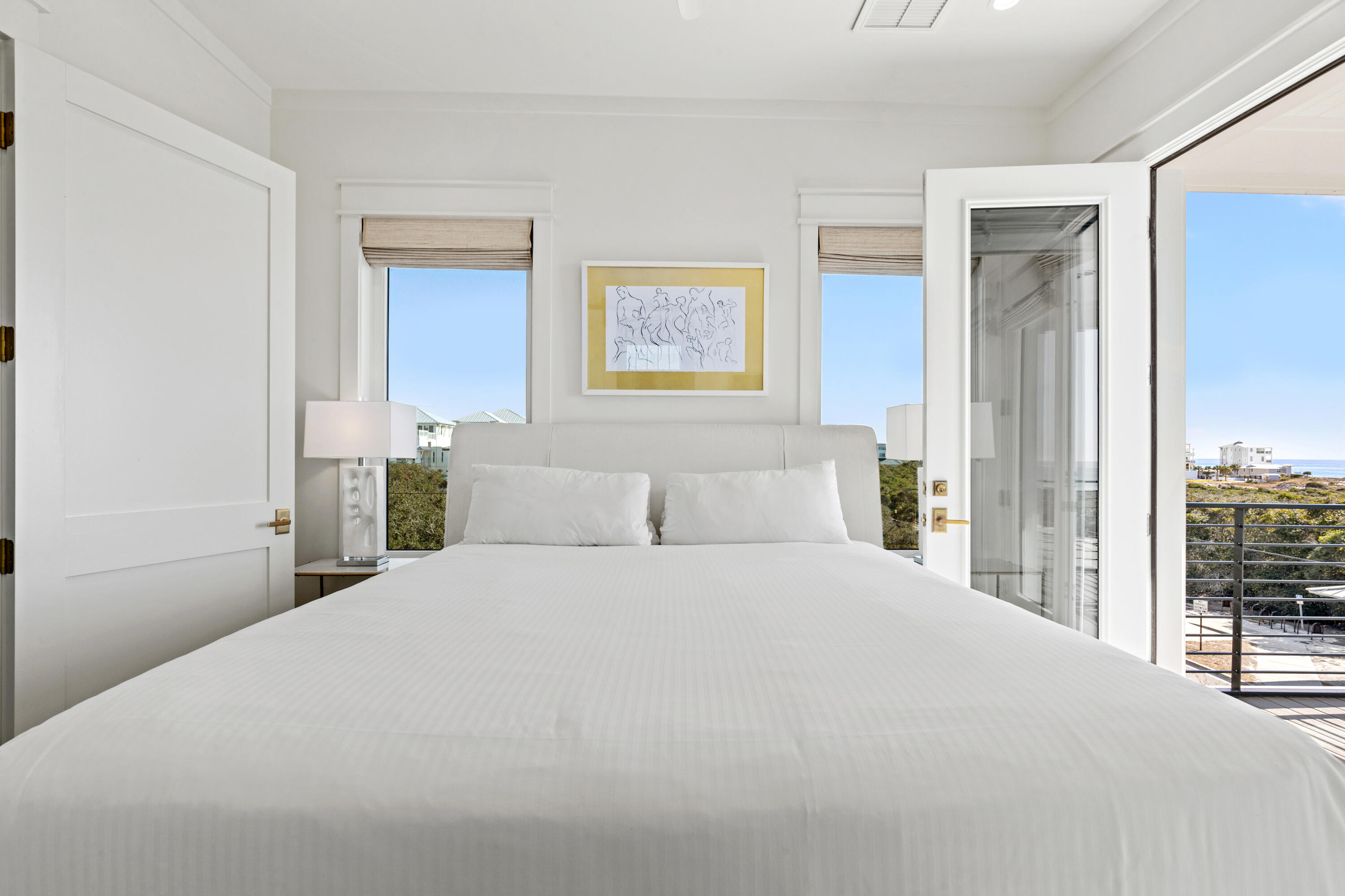 306 West Park Place Ave Inlet Beach Inlet Beach, FL 32461 - Photo 40 of 70 a bedroom with a large bed and a window