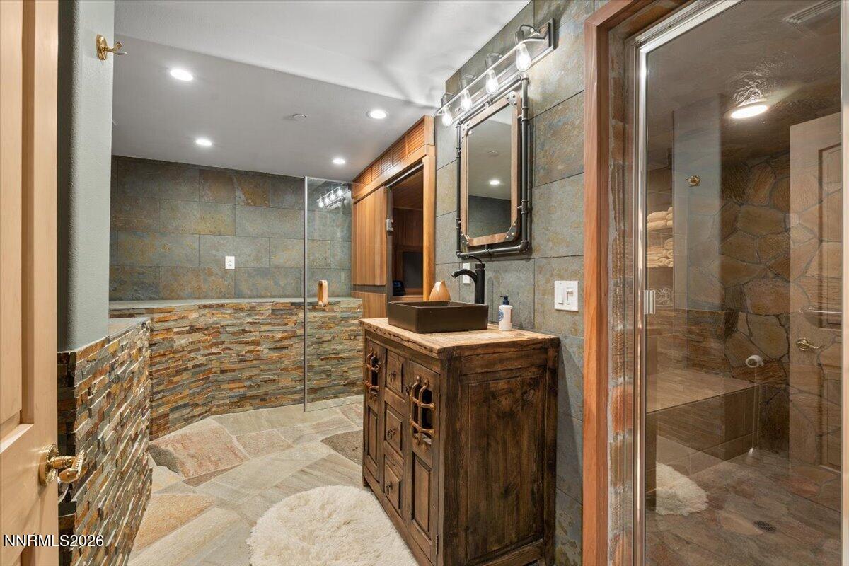 969 Fairview Boulevard Incline Village, NV 89451 - Photo 24 of 40 a bathroom with a sink and a mirror