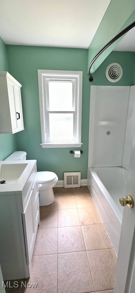 30616 Clarmont Road Willowick, OH 44095 - Photo 9 of 17 Full bath featuring vanity, tile patterned flooring, and shower / washtub combination