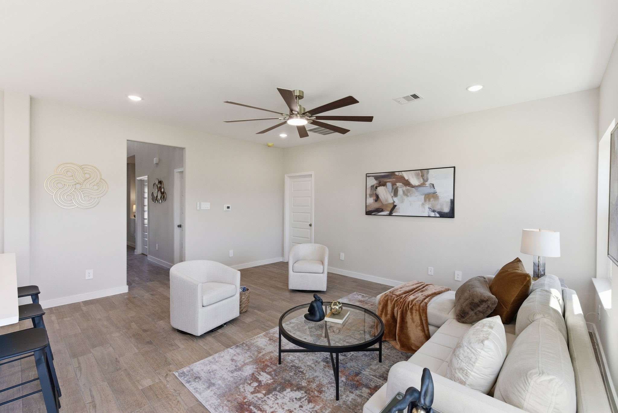 2443 Inlet Court Fresno, TX 77545 - Photo 13 of 50 a living room with furniture and white walls