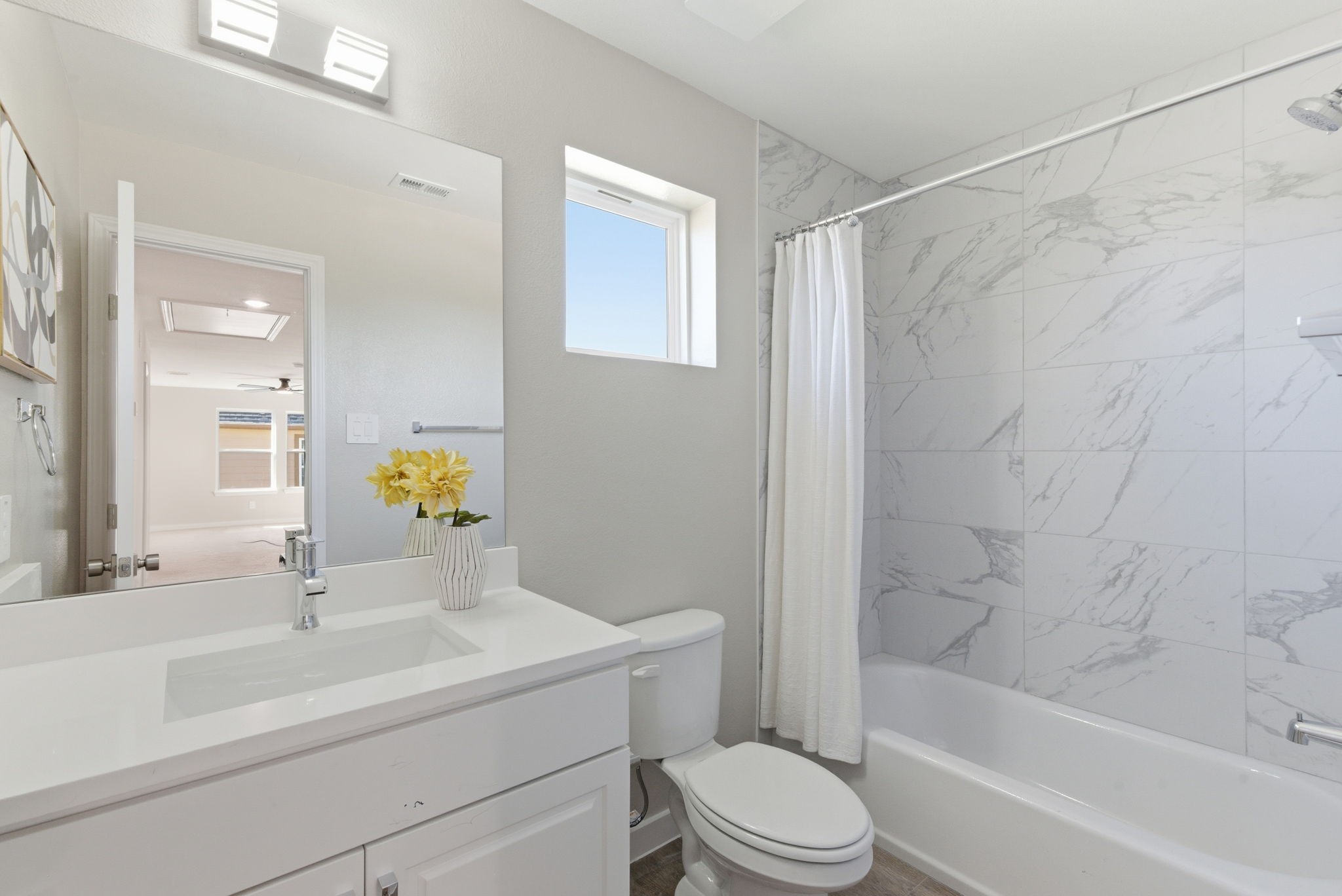 2443 Inlet Court Fresno, TX 77545 - Photo 46 of 50 a bathroom with a sink toilet and shower