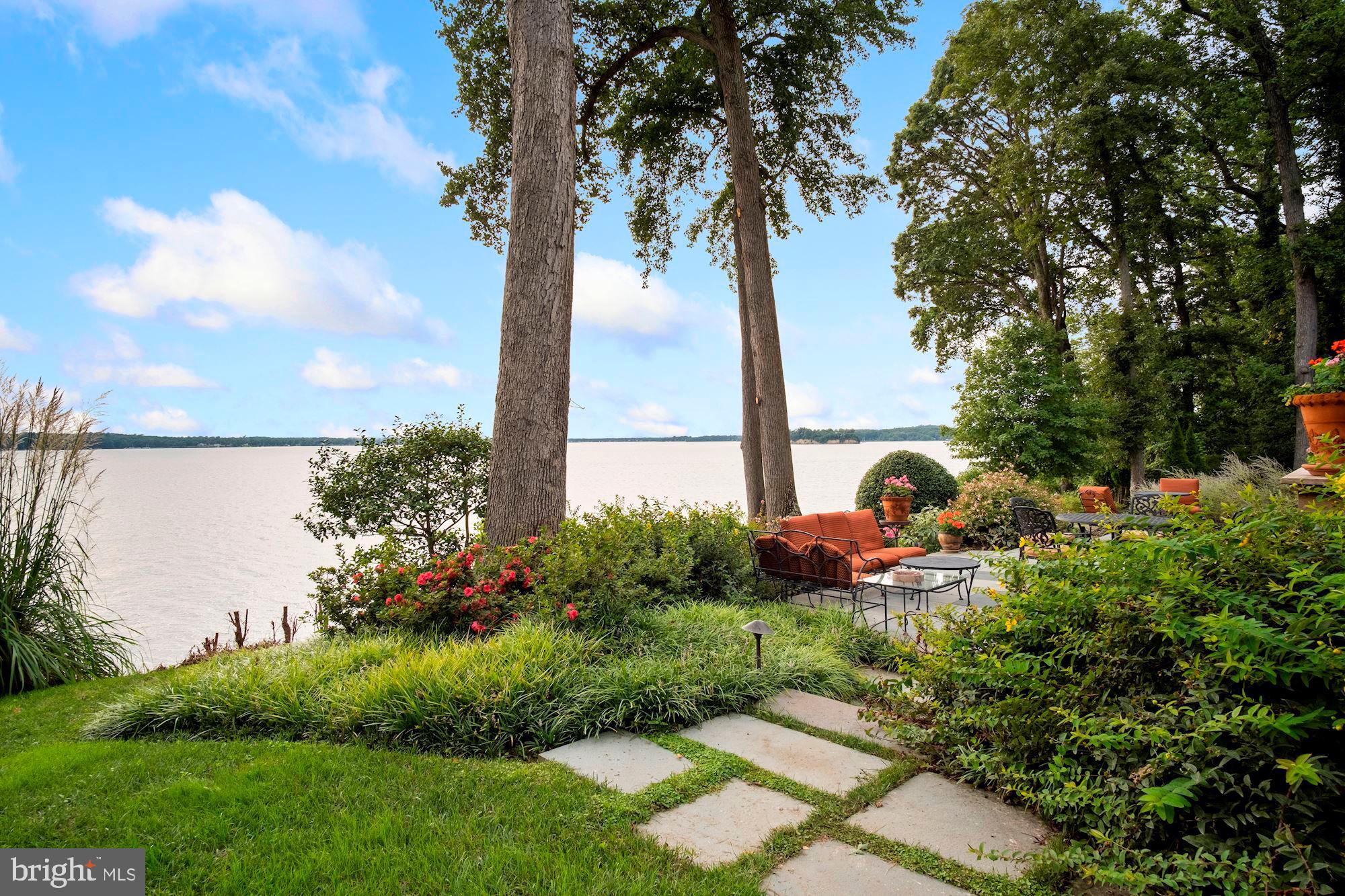 Beautiful Landscaped Areas Around Patio