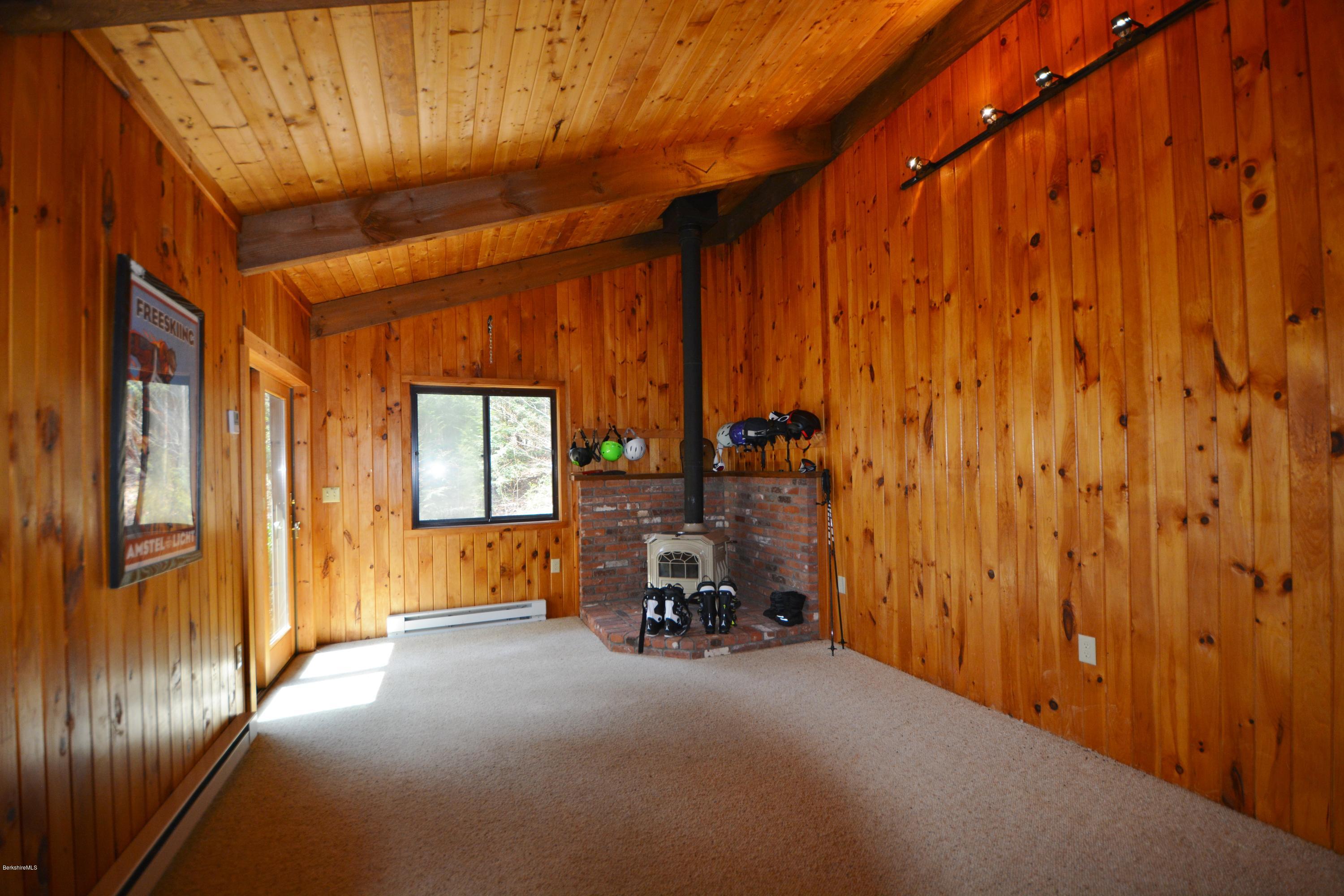 262 North Beech Plain Road Sandisfield, MA 01255 - Photo 9 of 23 a view of hallway with furniture and a window