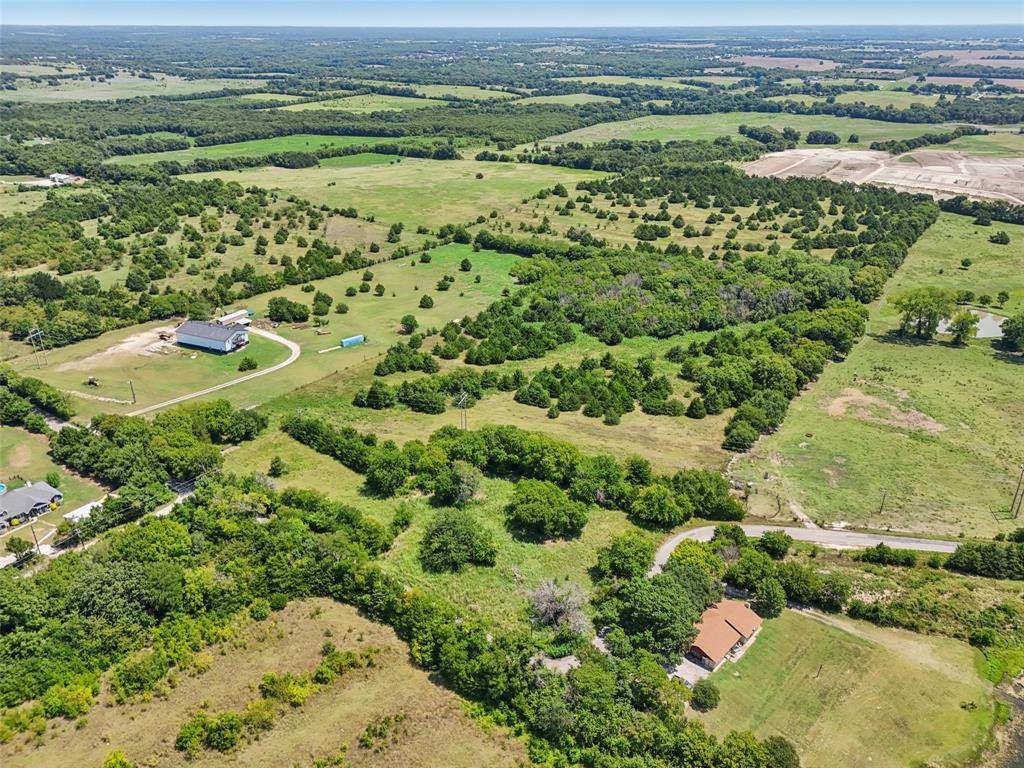 1456 Willy Vester Road Van Alstyne, TX 75495 - Photo 11 of 13 an aerial view of a houses with outdoor space