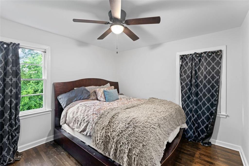 1326 Stella Circle Southwest Mableton, GA 30126 - Photo 18 of 26 a bedroom with a bed and a window