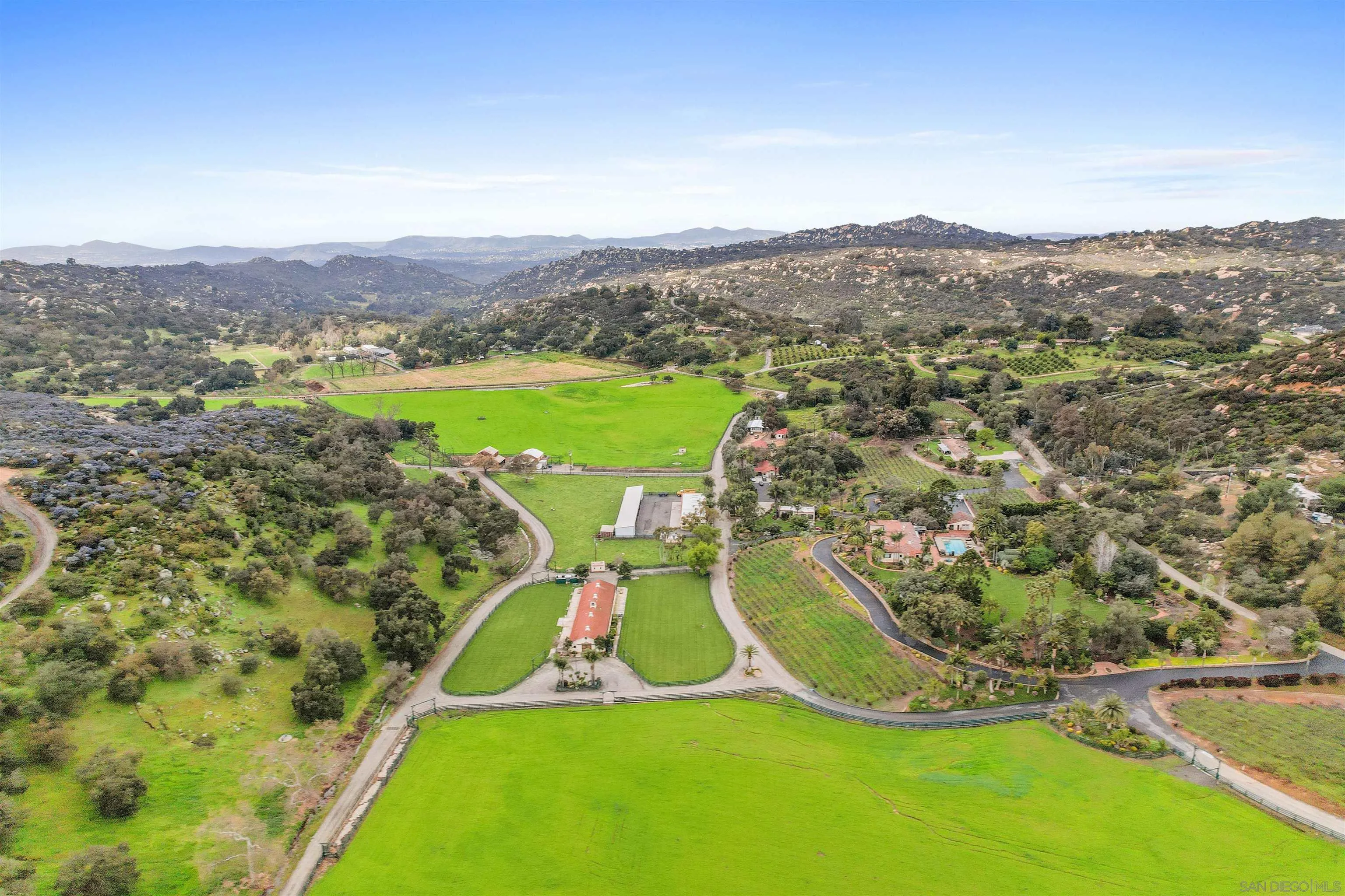 16757 Old Guejito Grade Road Escondido, CA 92027 - Photo 37 of 38 an aerial view of a house