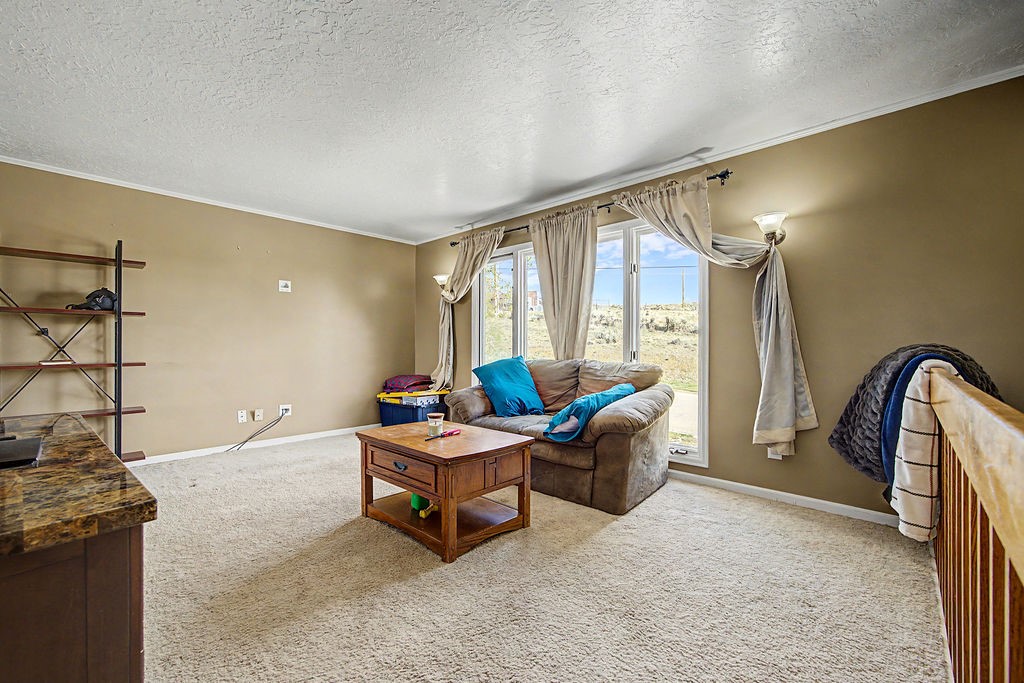 2014 East 9th Street Craig, CO 81625 - Photo 10 of 29 a living room with furniture a window and gym equipment