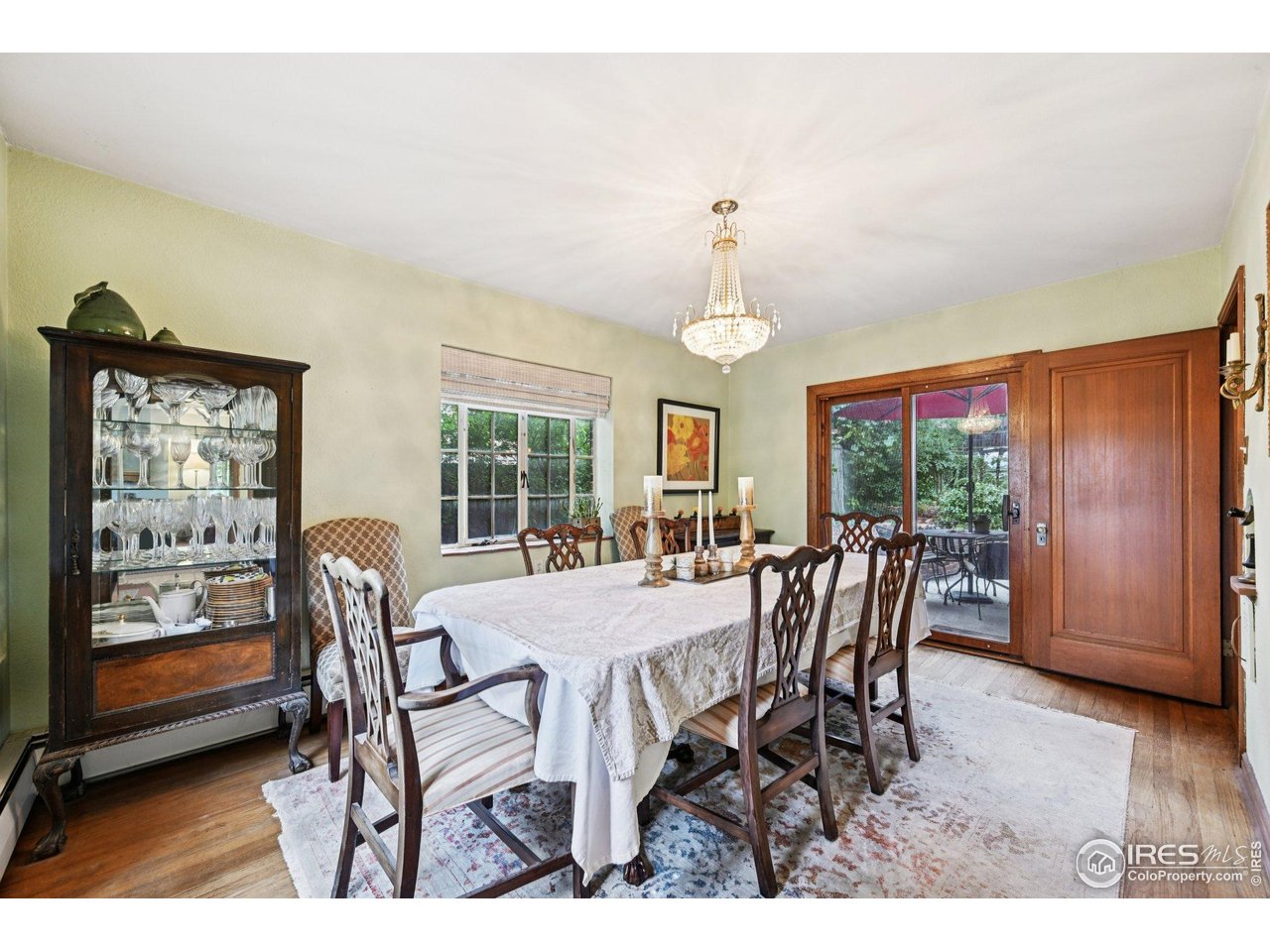 715 14th Street Boulder, CO 80302 - Photo 13 of 43 a view of a dining room with furniture window and wooden floor
